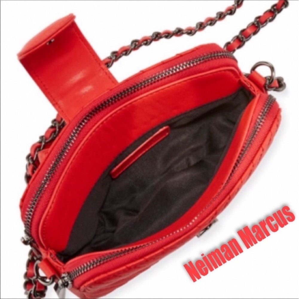 🆕”All Leather” “Mia” Wallet/Crossbody Red Bag NWT